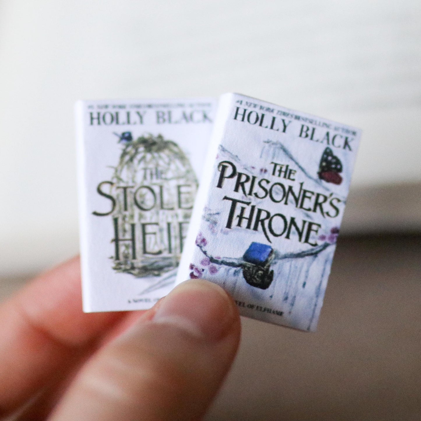 Handmade MINI The Stolen Heir Duology Books (set of 2 mini books)