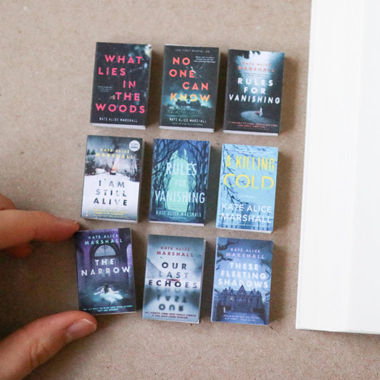 Handmade MINI Kate Alice Marshall Books (set of 9 mini books)