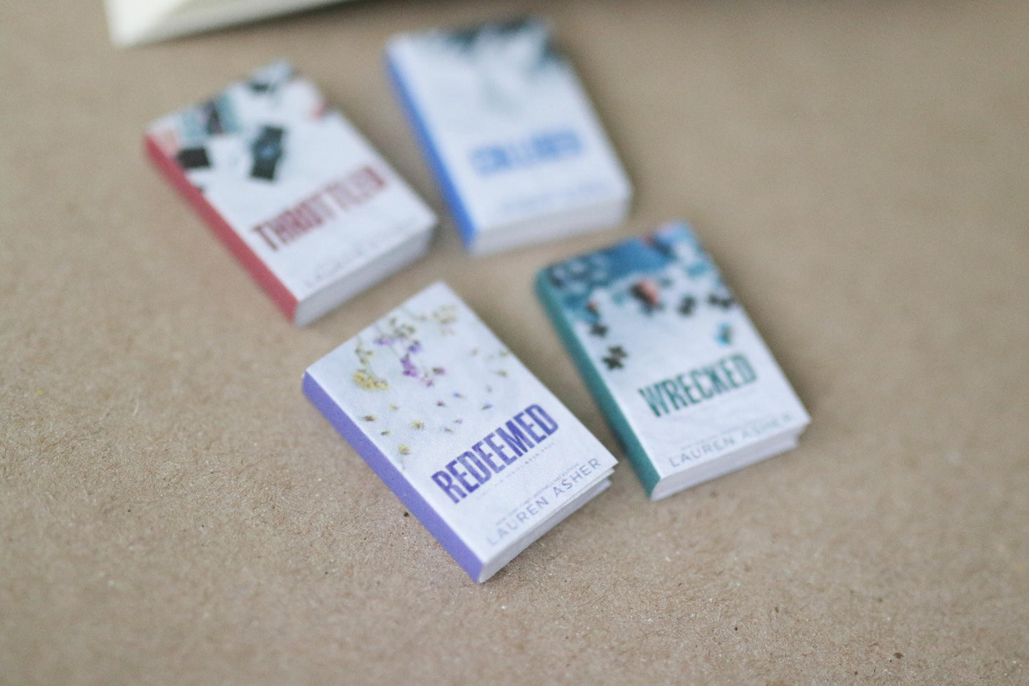 Handmade MINI Dirty Air Series Books (set of 4 mini books)