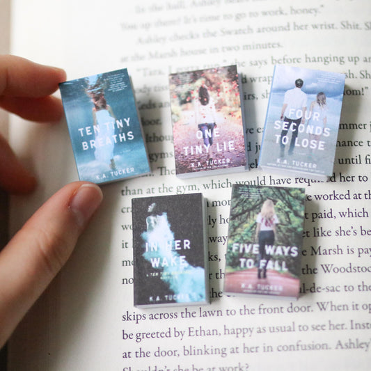 Handmade MINI Ten Tiny Breaths Series Books (set of 5 mini books)