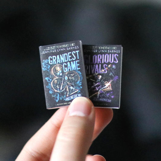 Handmade MINI The Grandest Game Series Books (set of 2 mini books)