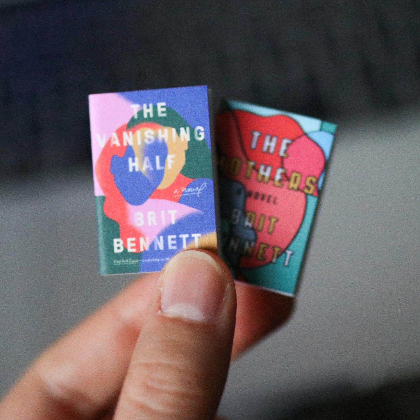 Handmade MINI Brit Bennett Books (set of 2 mini books)