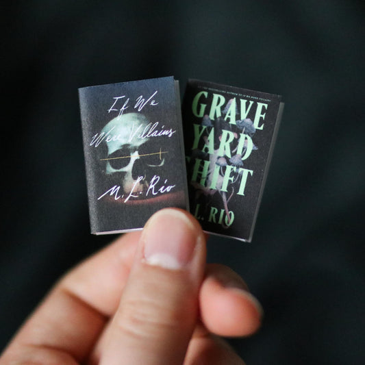 Handmade MINI M.L. Rio Books (set of 2 mini books)