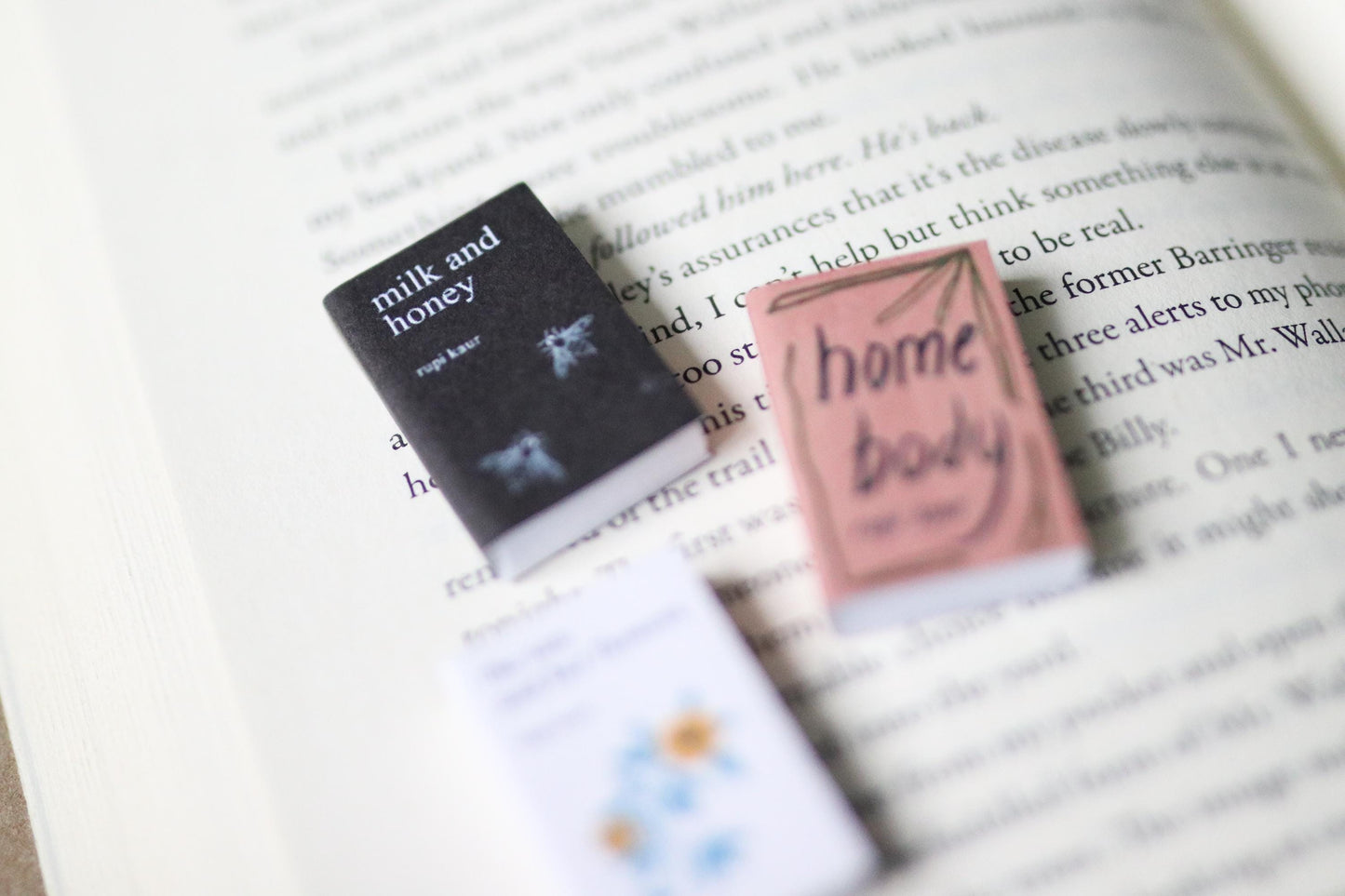 Handmade MINI Rupi Kaur Books (set of 3 mini books)
