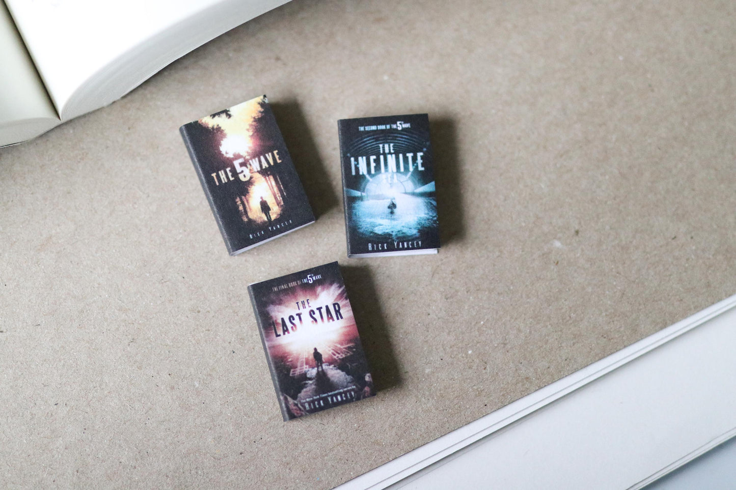 Handmade MINI The 5th Wave Series Books (set of 3 mini books)