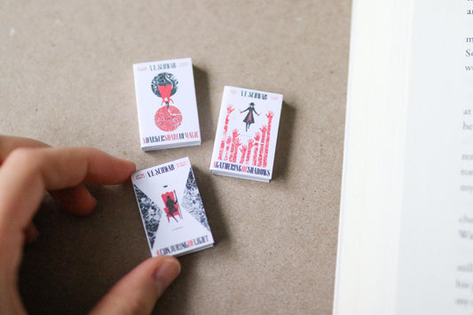 Handmade MINI Shades of Magic Series Books (set of 3 mini books)