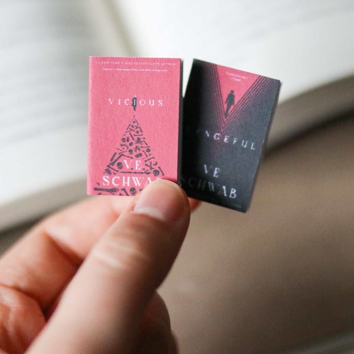 Handmade MINI Villains Series Books (set of 2 mini books)
