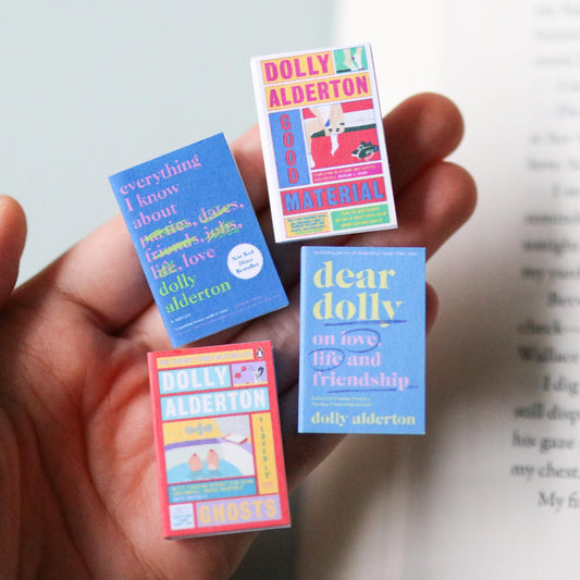 Handmade MINI Dolly Alderton Books (set of 4 mini books)