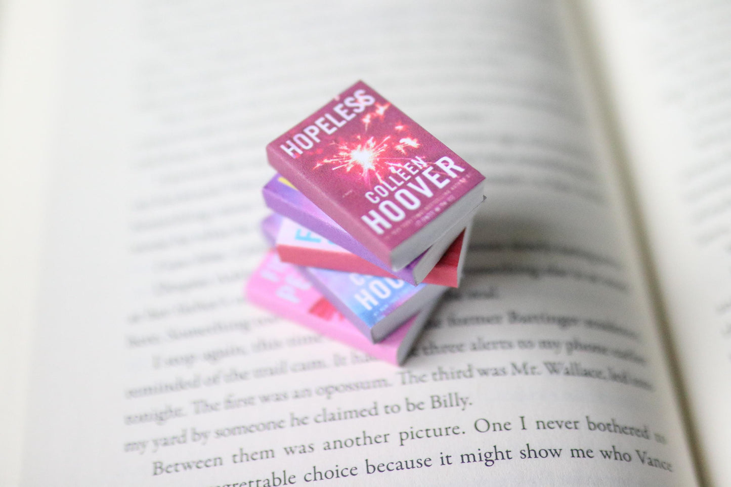 Handmade MINI Hopeless Series Books (set of 5 mini books)