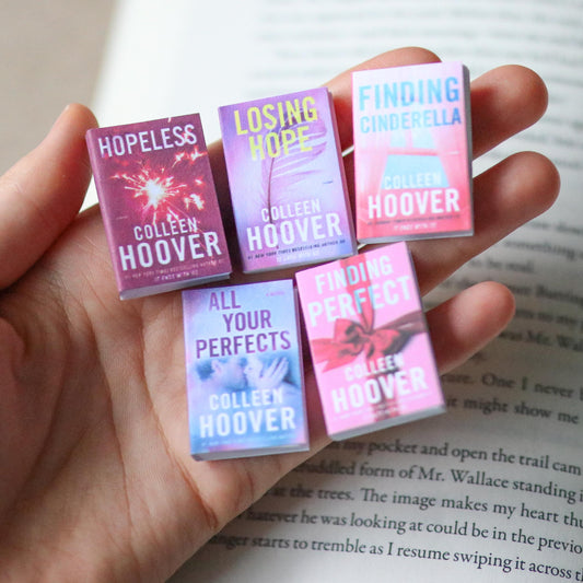 Handmade MINI Hopeless Series Books (set of 5 mini books)