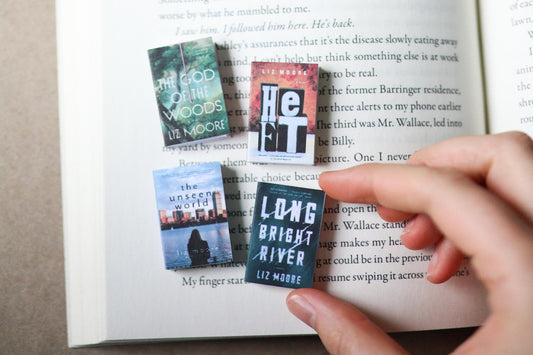 Handmade MINI Liz Moore Books (set of 4 mini books)