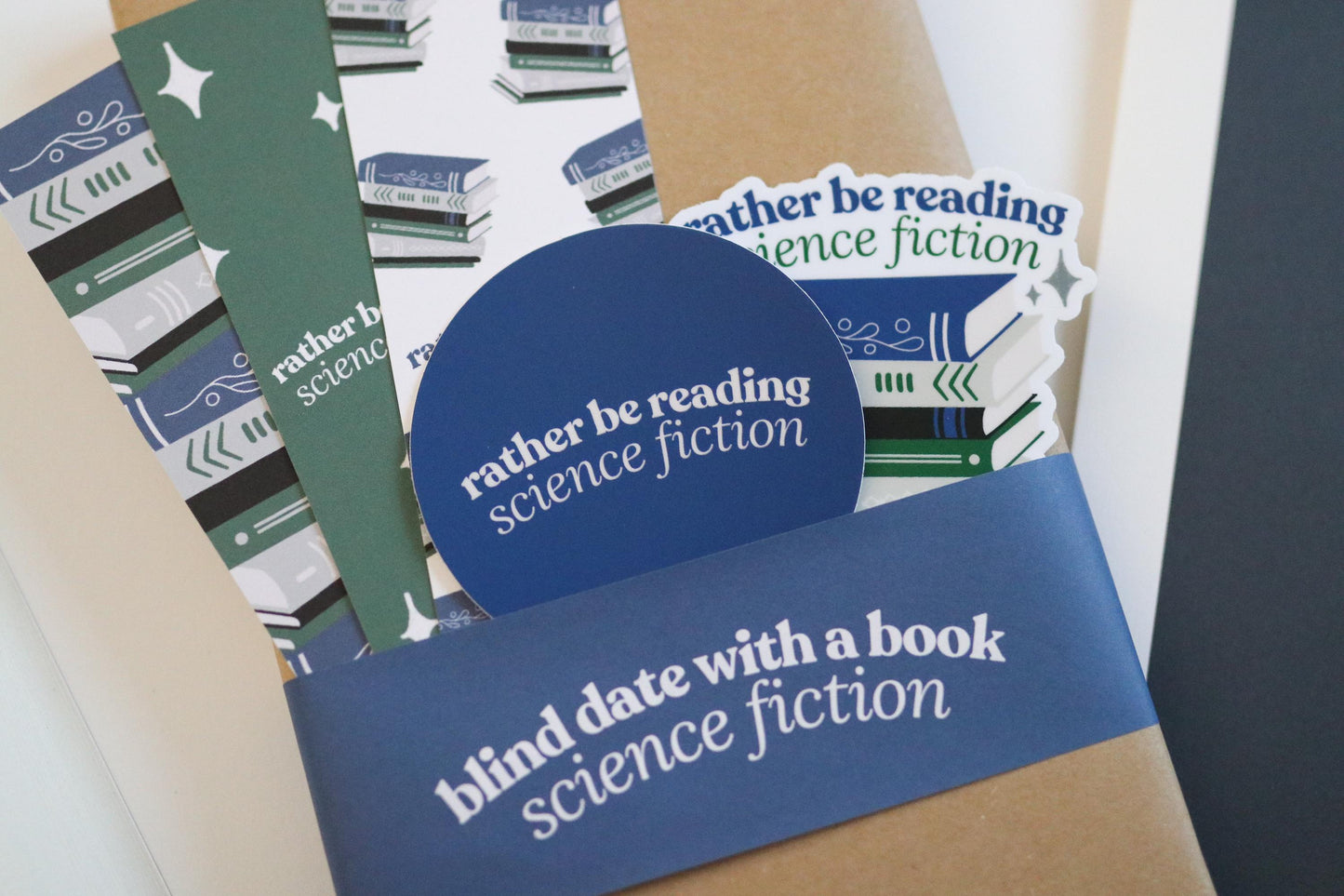 Sci-fi Blind Date With A Book | Mystery Book Gift, New Surprise Book gift for readers book lover reader reading bookworm science fiction