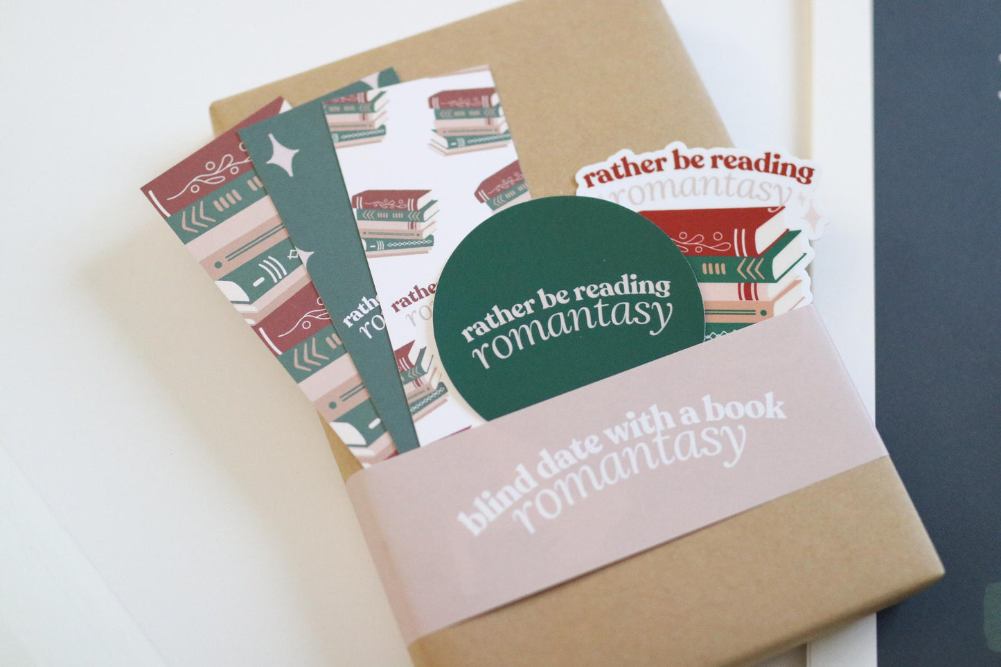 Romantasy Blind Date With A Book | Mystery Book Gift, New Surprise romance gift for readers book lover reader reading bookworm fantasy