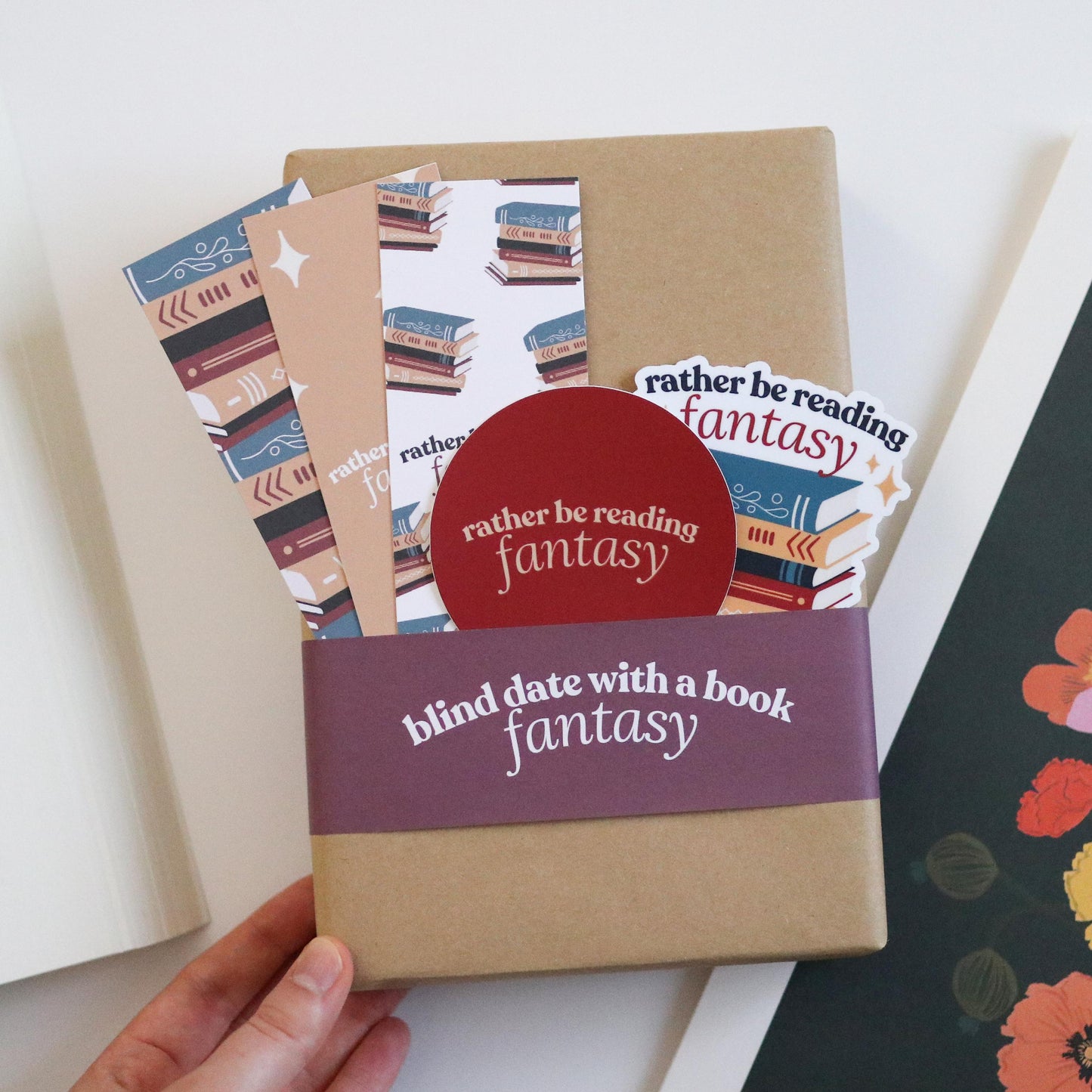 Fantasy Blind Date With A Book | Mystery Book Gift, New Surprise, romance gift for readers book lover reader reading bookworm magic dragon