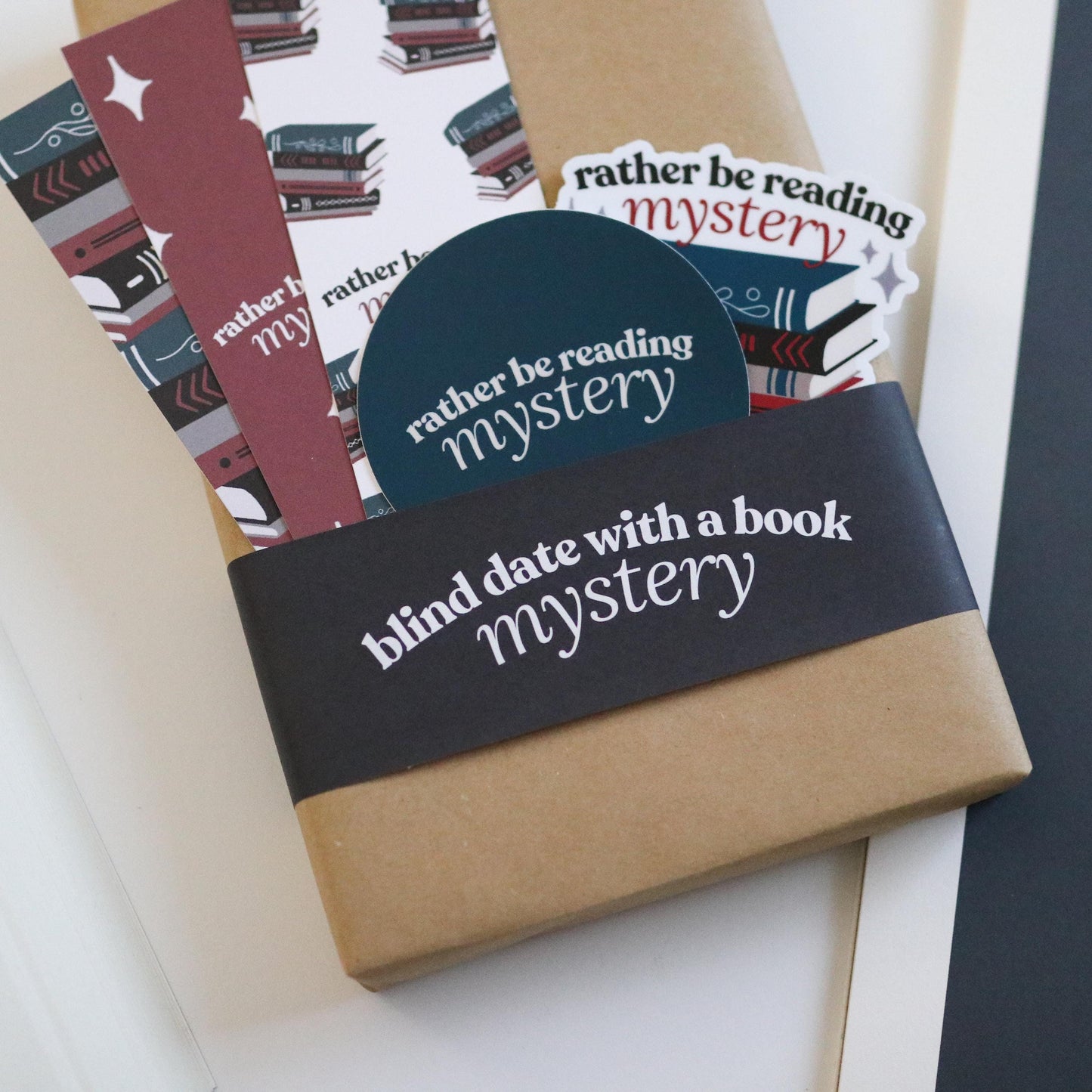 Mystery Blind Date With A Book | Mystery Gift, New Surprise mystery gift for readers book lover reader reading bookworm detective suspense