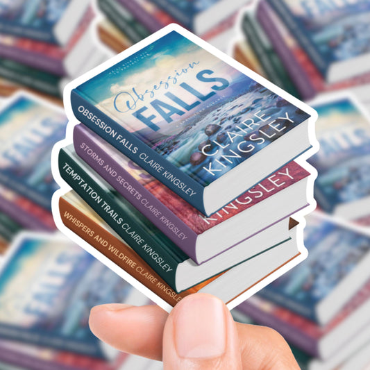 The Haven Brothers Book Stack Sticker