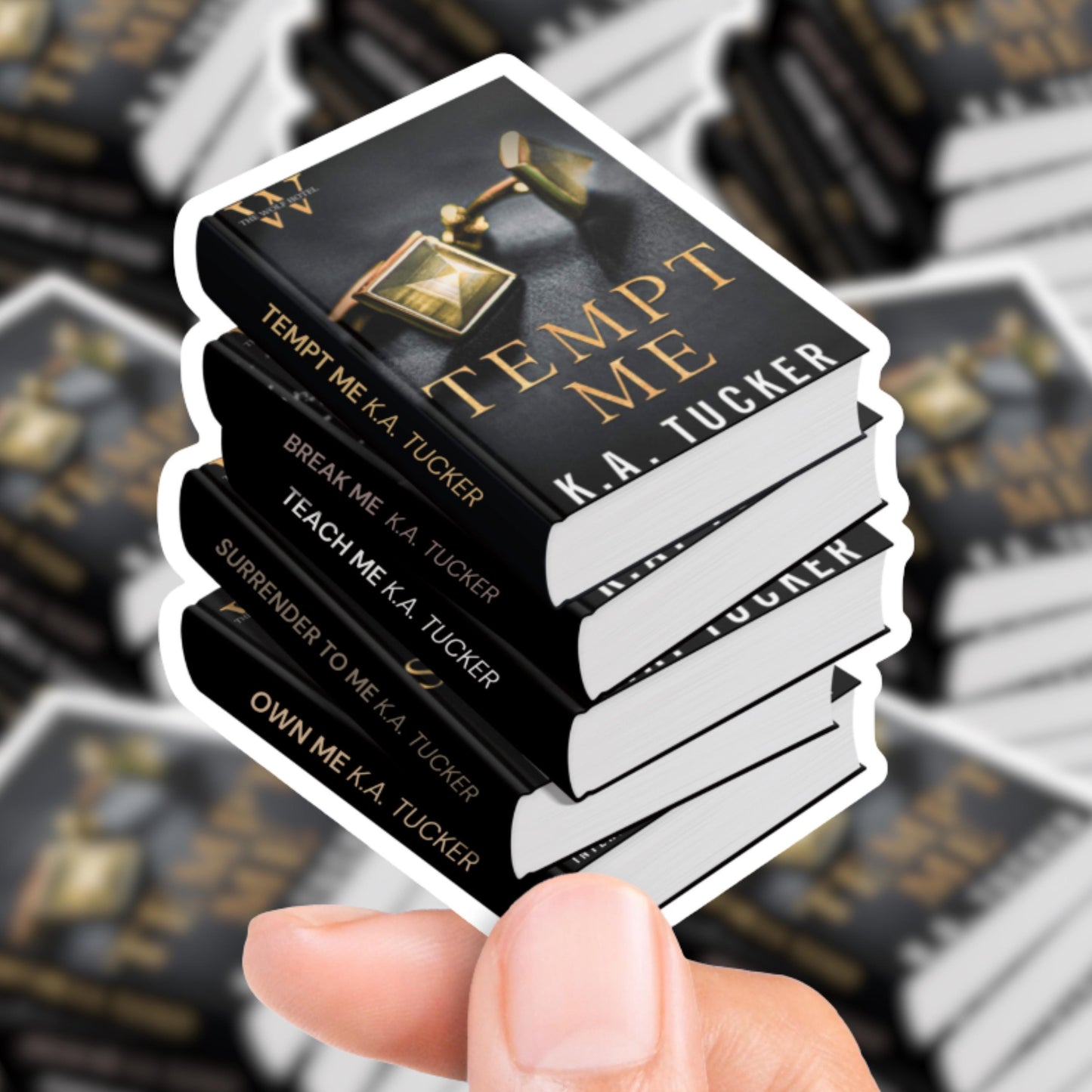 The Wolf Hotel Book Stack Sticker