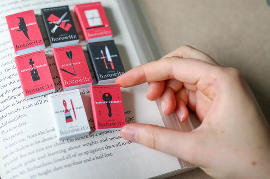 Handmade MINI Anthony Horowitz Books (set of 8 mini books)