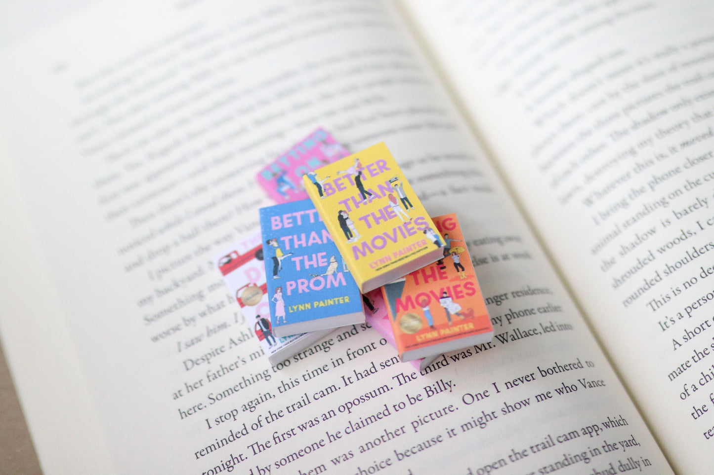 Handmade MINI Special Edition Lynn Painter Books (set of 6 mini books)