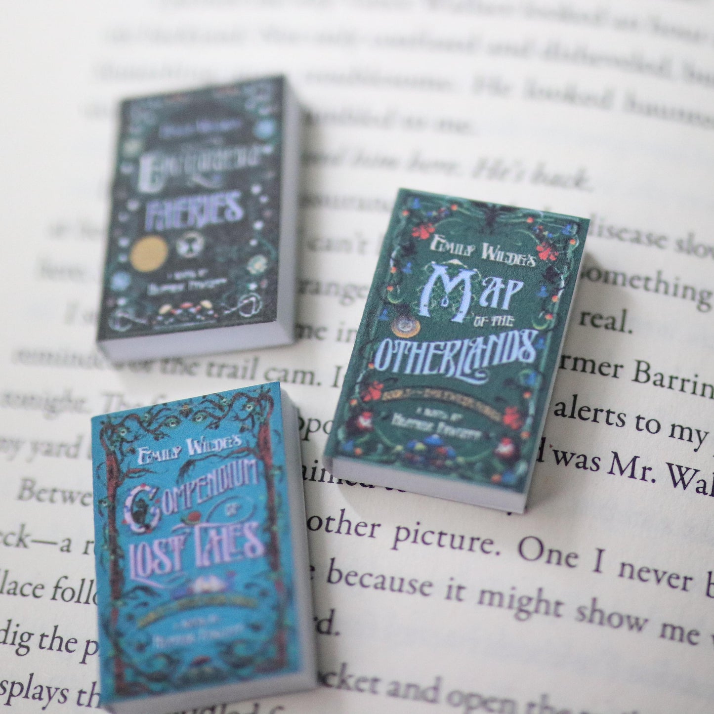 Handmade MINI Emily Wilde Series Books (set of 3 mini books)