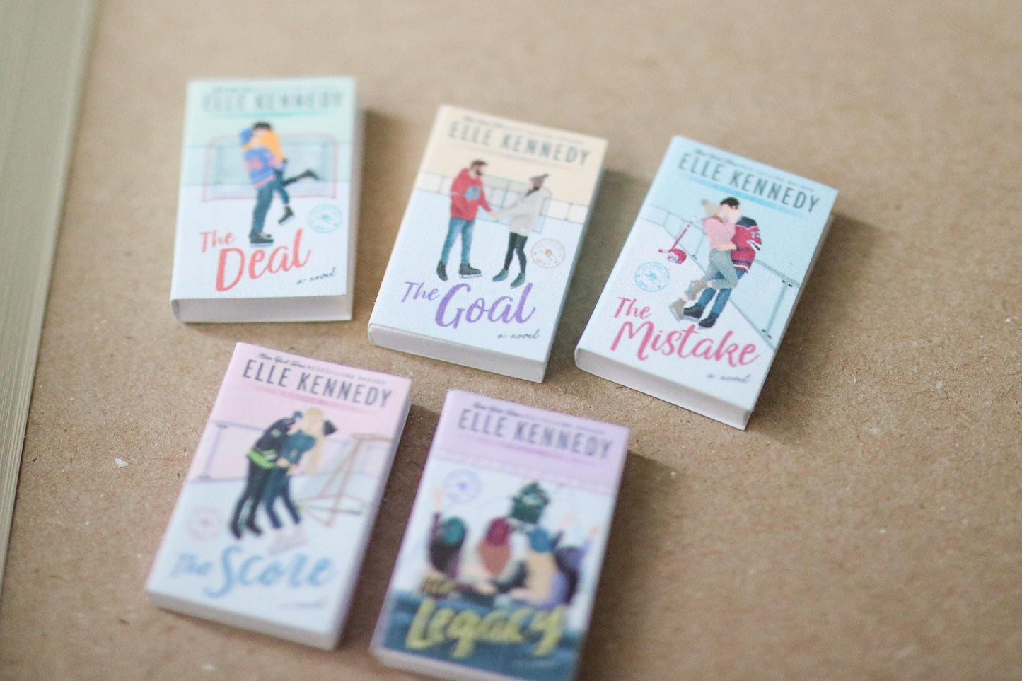 Handmade MINI Off-Campus Series Books (set of 5 mini books)