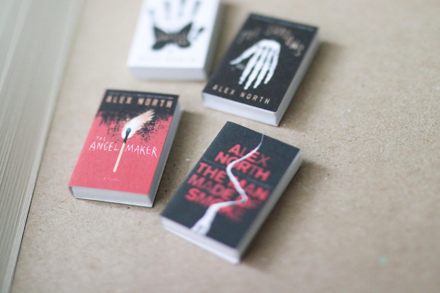 Handmade MINI Alex North Books (set of 4 mini books)