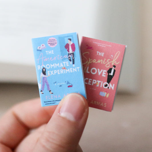 Handmade MINI Love Deception Series Books (set of 2 mini books)