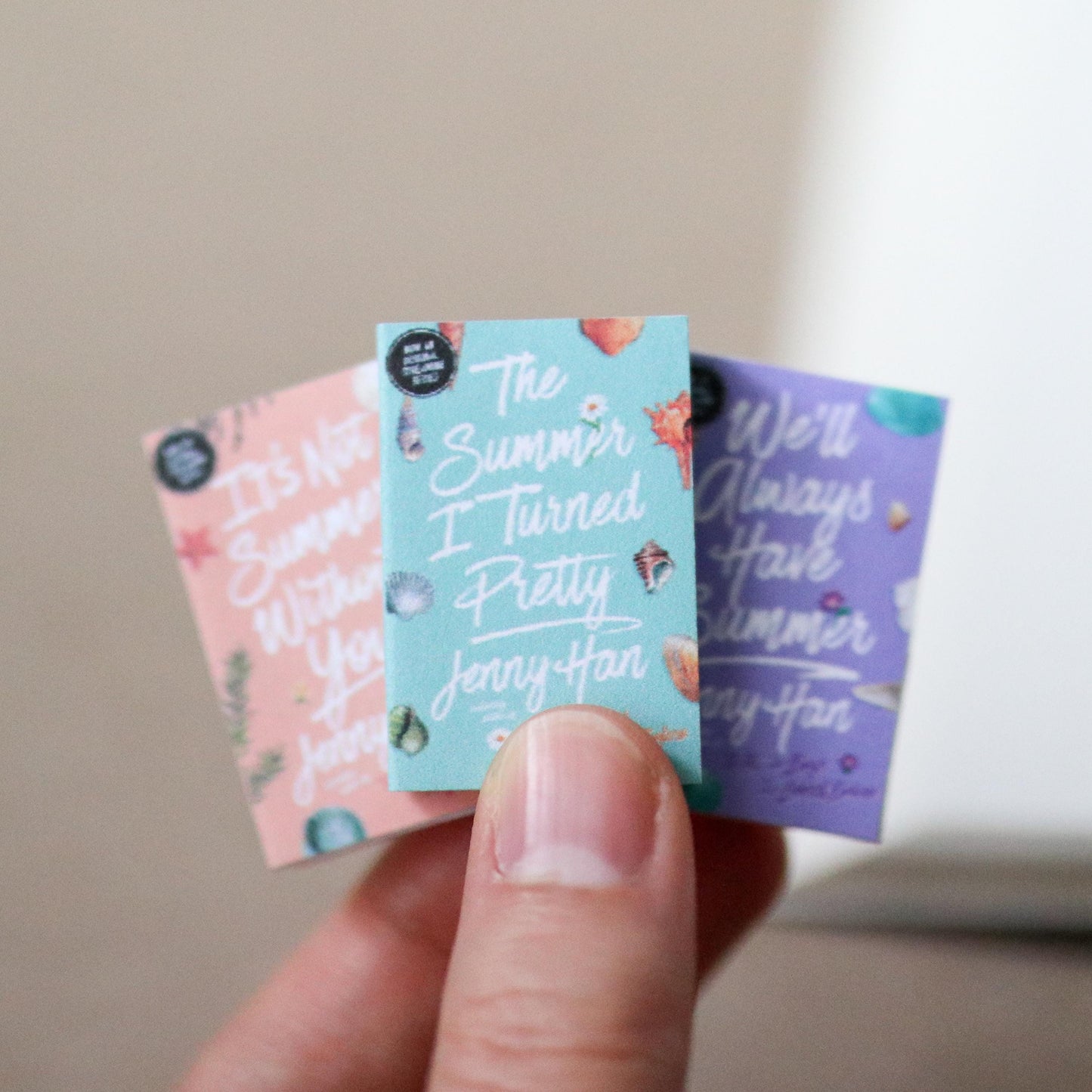 Handmade MINI Summer Series Books (set of 3 mini books)