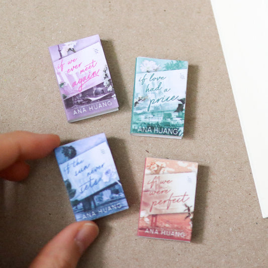 Handmade MINI If Love Series Books (set of 4 mini books)