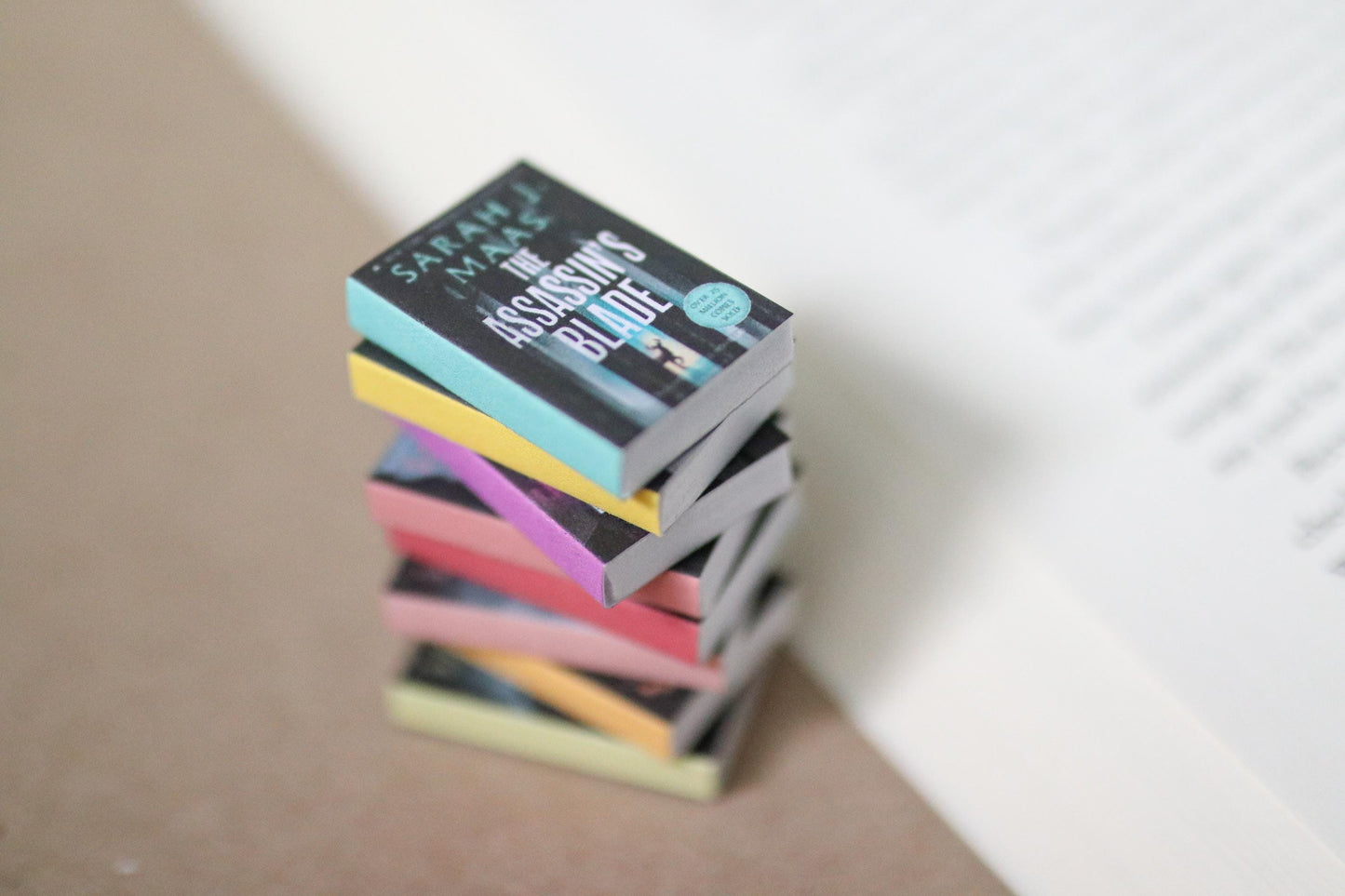 Handmade MINI Special Edition Throne of Glass Series Books (set of 8 mini books)