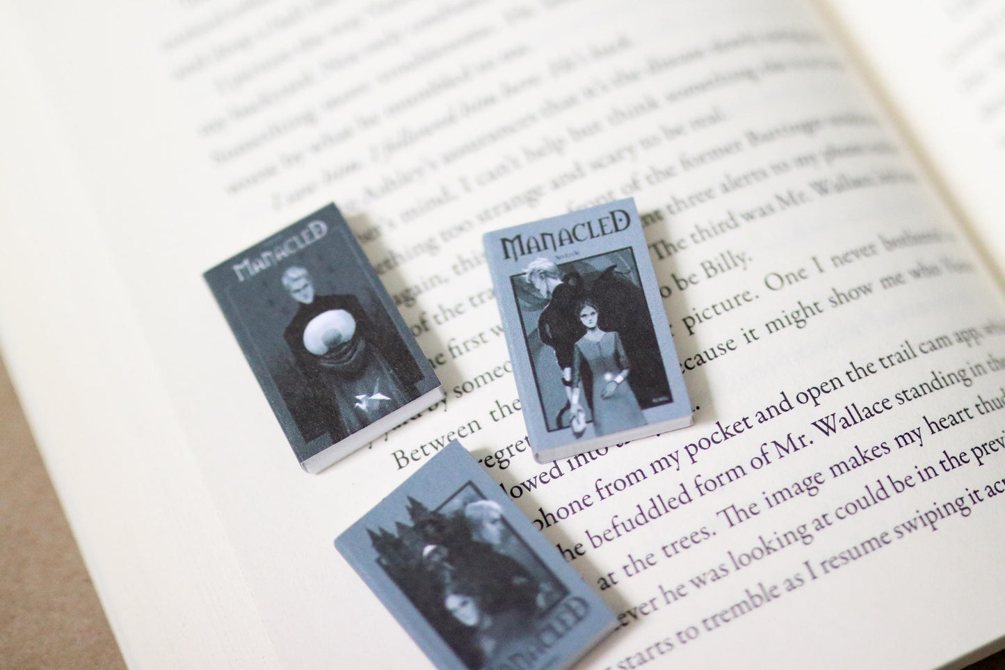 Handmade MINI Manacled Series Books (set of 3 mini books)