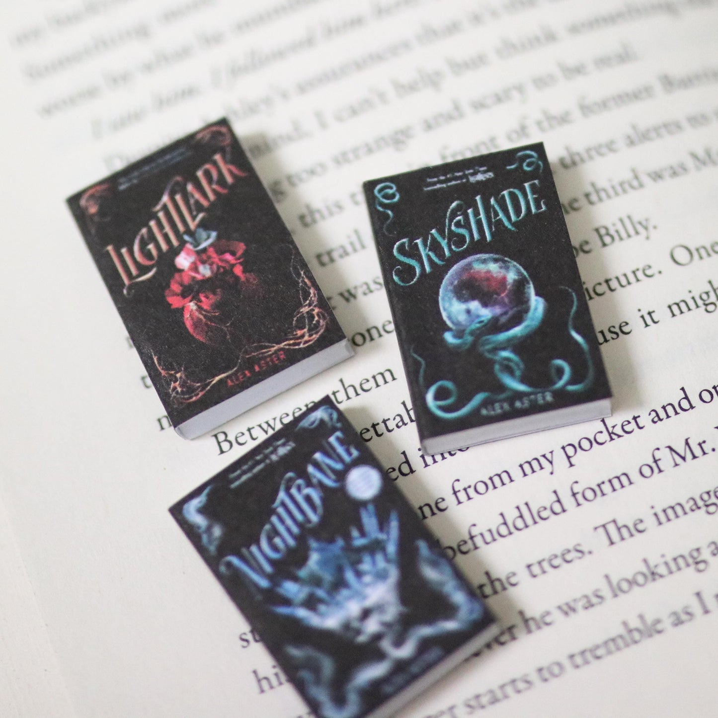 Handmade MINI Lightlark Series Books (set of 3 mini books)