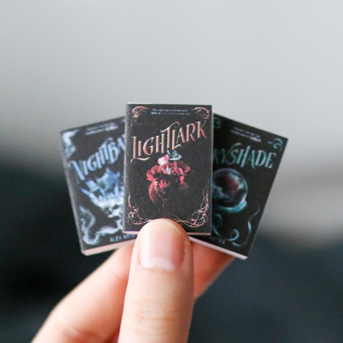 Handmade MINI Lightlark Series Books (set of 3 mini books)