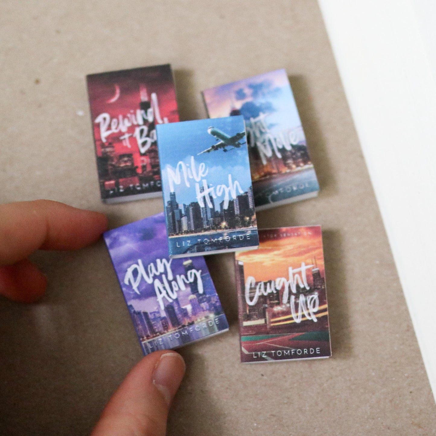 Handmade MINI Windy City Series Books (set of 5 mini books)