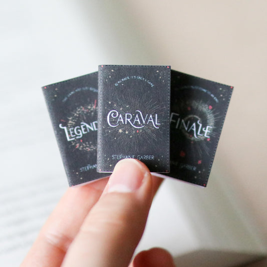 Handmade MINI Special Edition Stephanie Garber Books (set of 3 mini books)