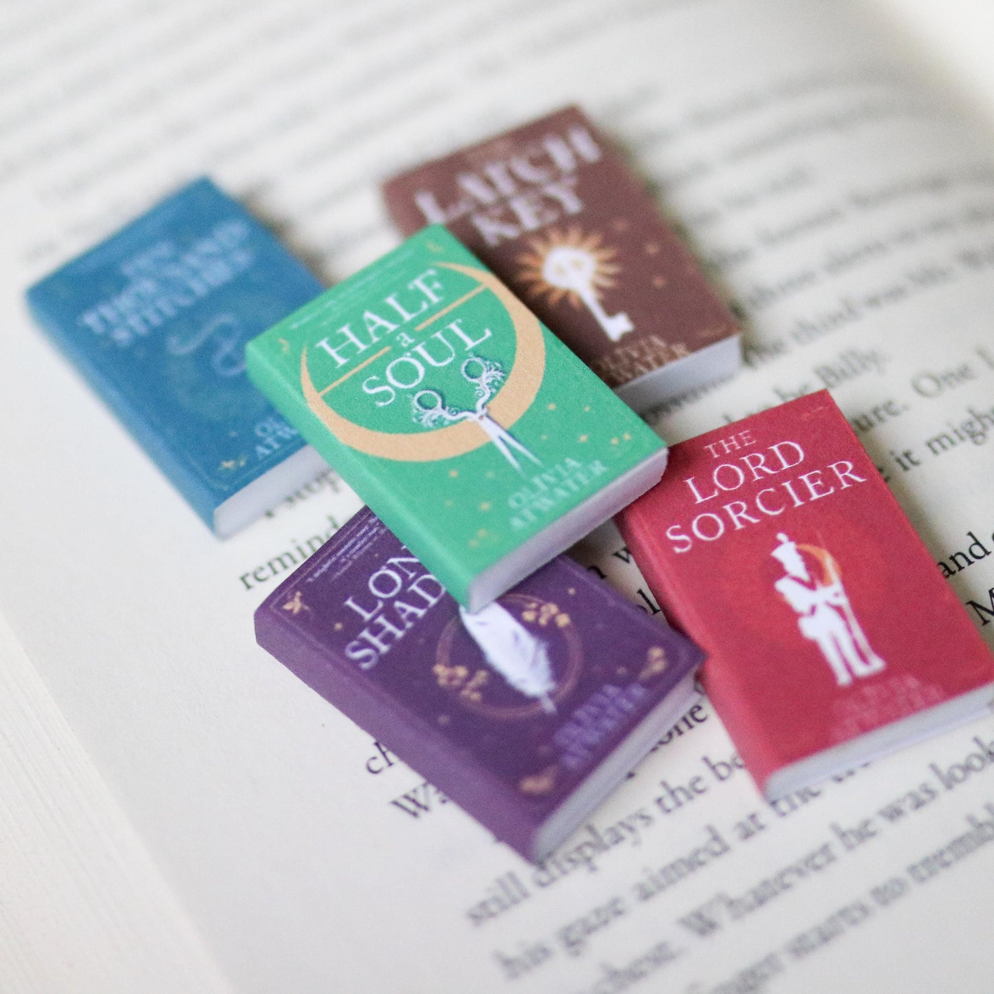 Handmade MINI Regency Faerie Tales Series Books (set of 5 mini books)