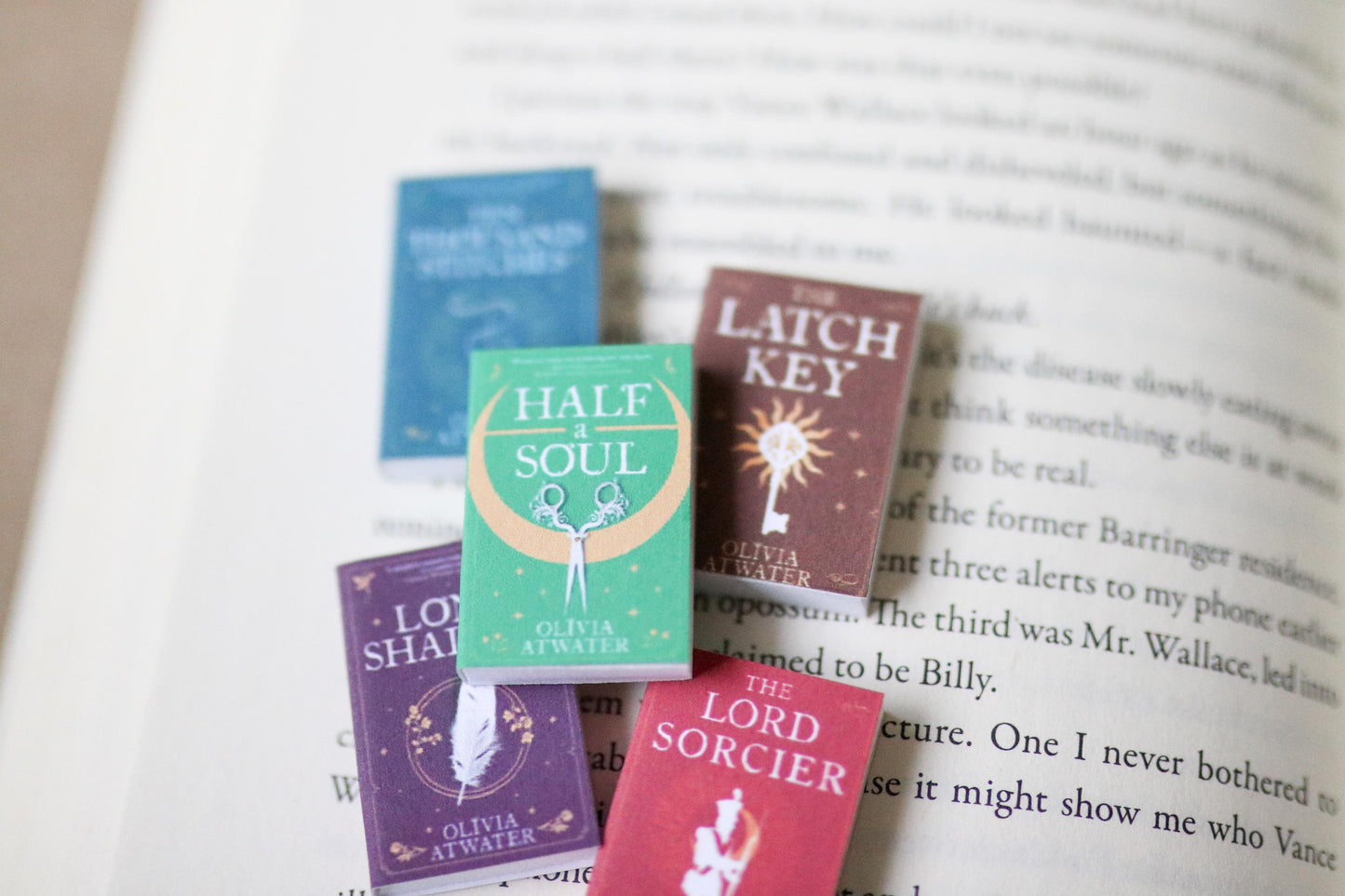Handmade MINI Regency Faerie Tales Series Books (set of 5 mini books)