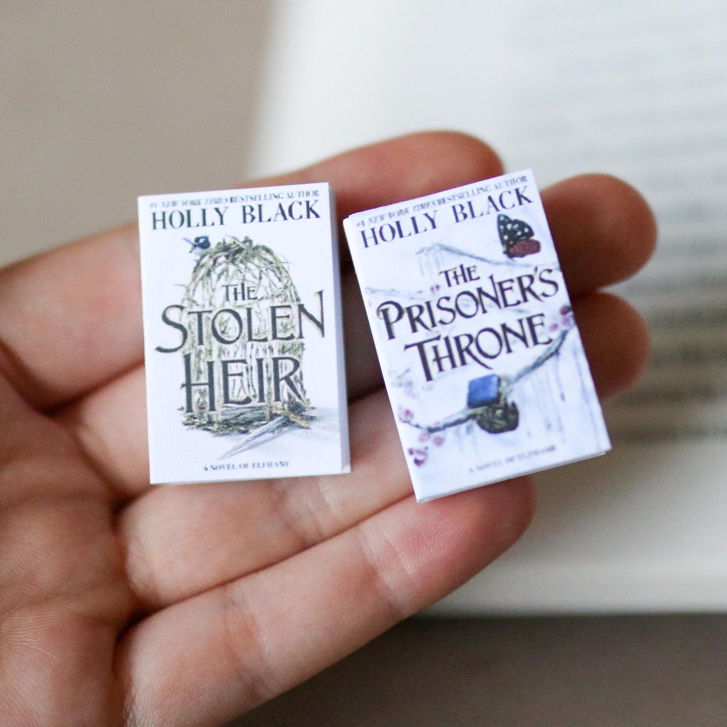 Handmade MINI The Stolen Heir Duology Books (set of 2 mini books)