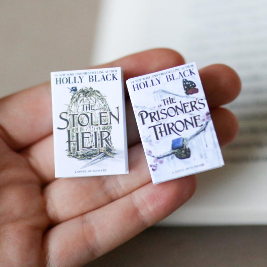 Handmade MINI The Stolen Heir Duology Books (set of 2 mini books)