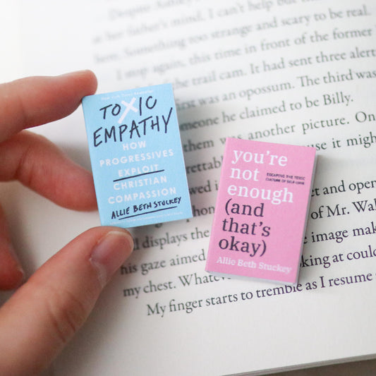 Handmade MINI Allie Beth Stuckey Books (set of 2 mini books)