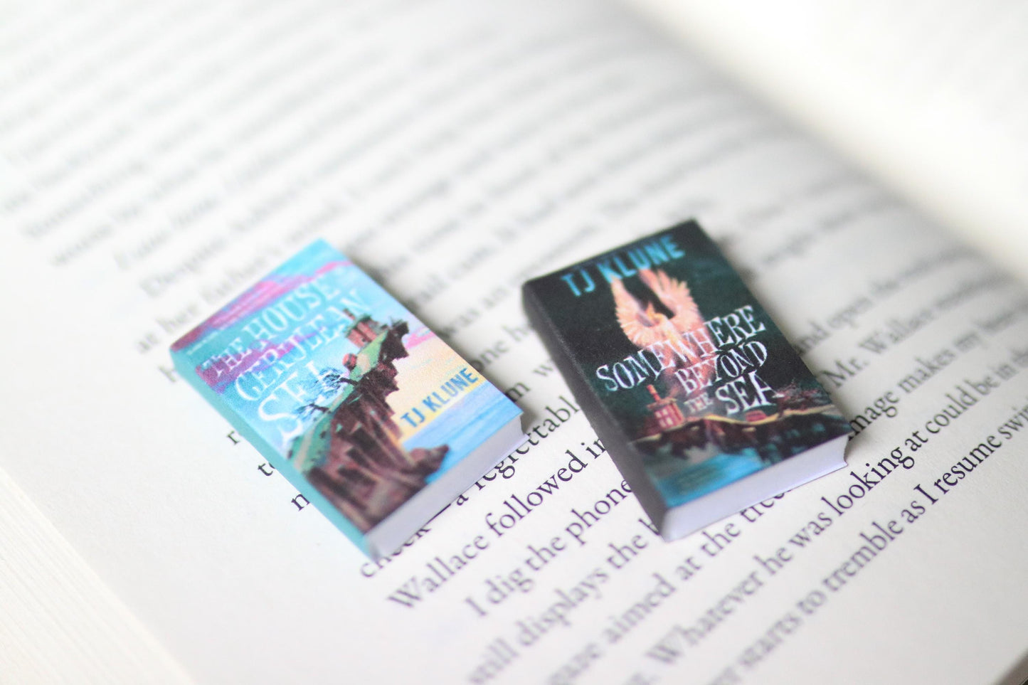 Handmade MINI Cerulean Chronicles Series Books (set of 2 mini books)