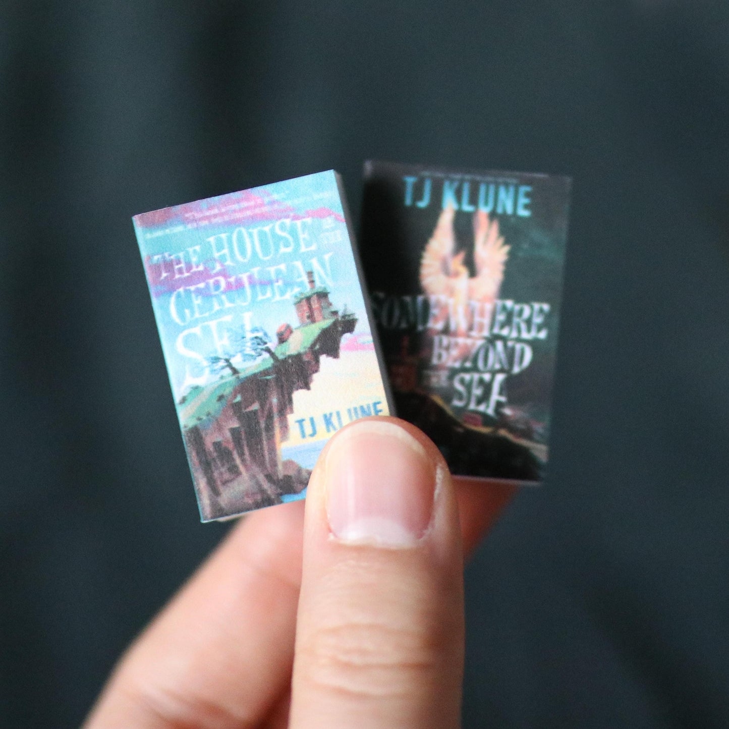 Handmade MINI Cerulean Chronicles Series Books (set of 2 mini books)