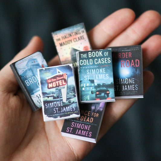 Handmade MINI Simone St. James Books (set of 6 mini books)