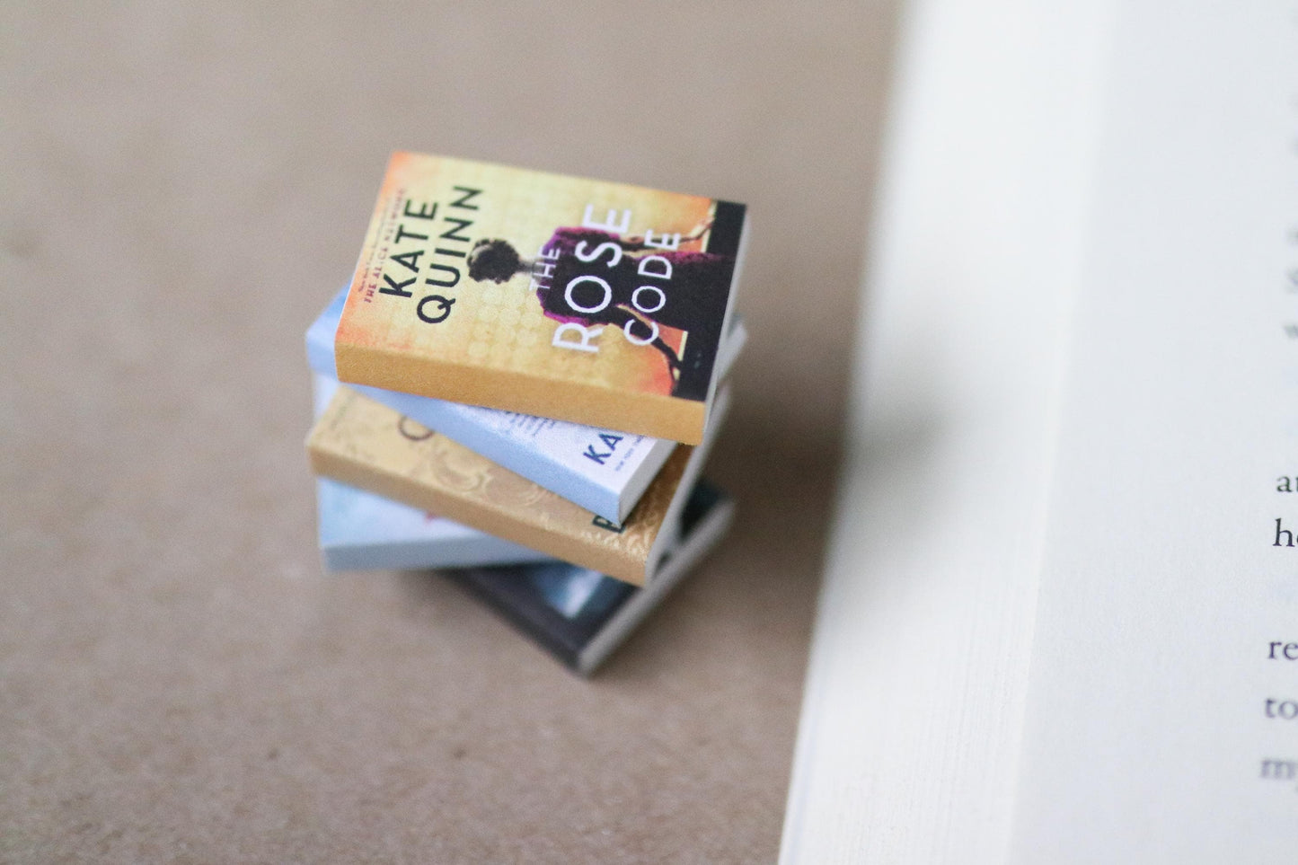 Handmade MINI Kate Quinn Books (set of 5 mini books)