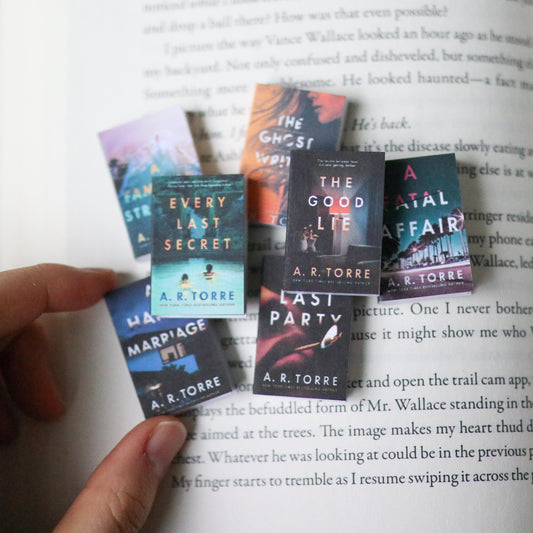 Handmade MINI A.R. Toore Books (set of 7 mini books)