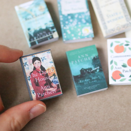 Handmade MINI Ann Patchett Books (set of 6 mini books)