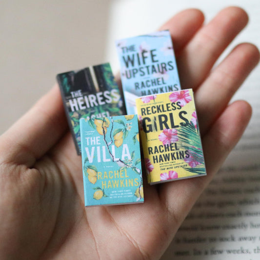 Handmade MINI Rachel Hawkins Books (set of 4 mini books)