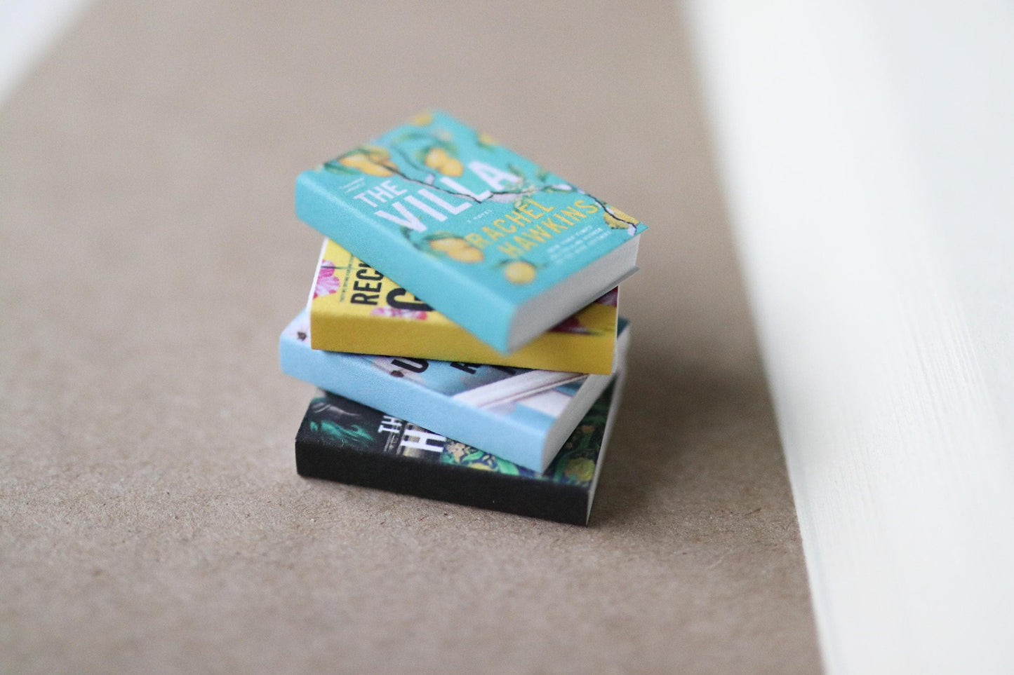 Handmade MINI Rachel Hawkins Books (set of 4 mini books)