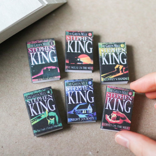 Handmade MINI The Green Mile Series Books (set of 6 mini books)
