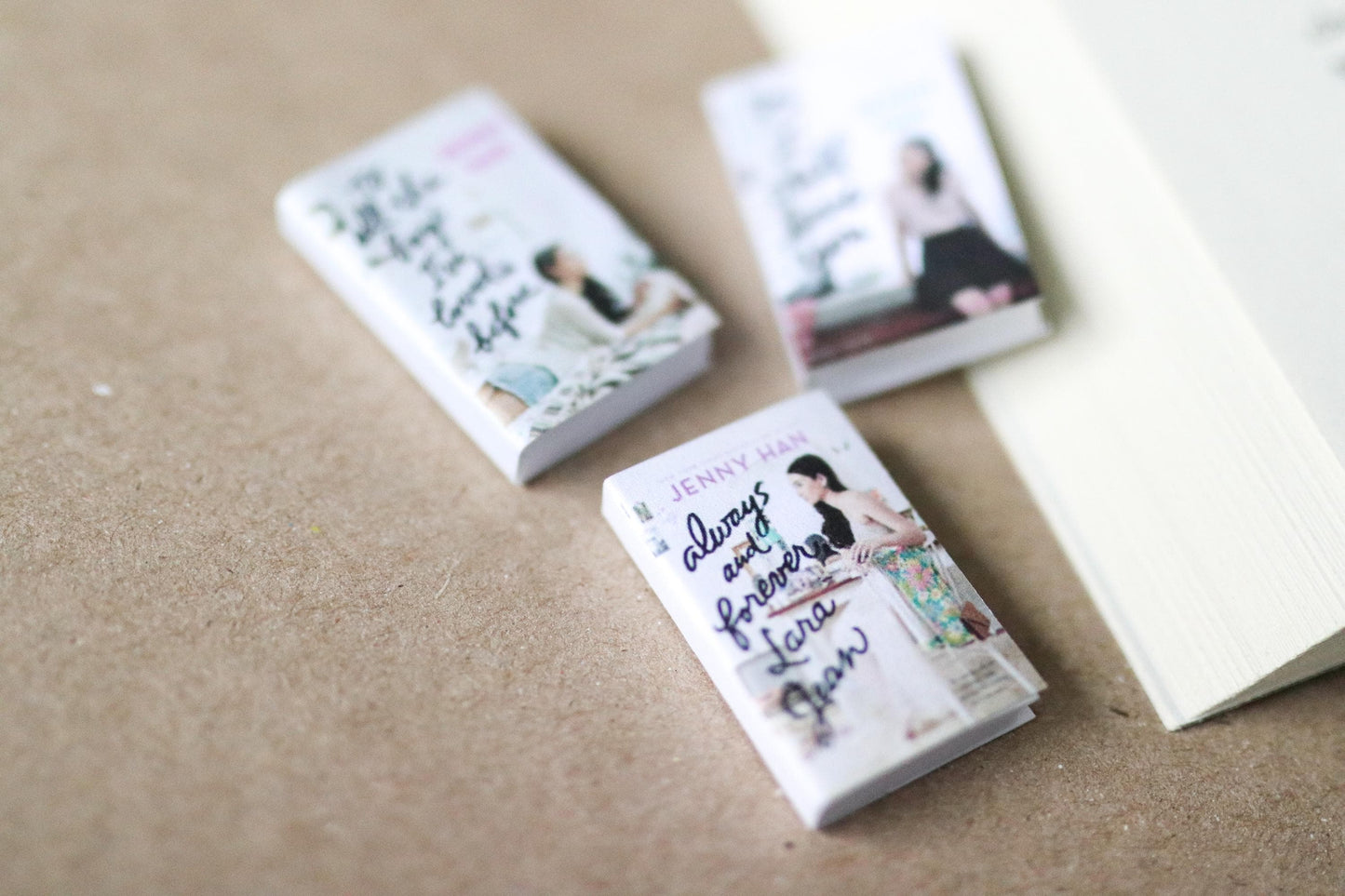 Handmade MINI To All the Boys I've Loved Before Series Books (set of 3 mini books)